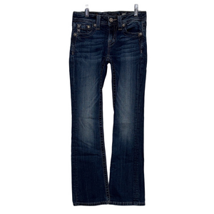 Girls Miss Me Bootcut Jeans | Size 12 | Embellished Pockets